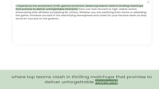 Video thumbnail for that promise to deliver unforgettable moments. Fans can look forward to high-stakes action, showcasing elite athletes competing for victory. Whether you are watching from home or attending the game, immerse yourself in the electrifying at