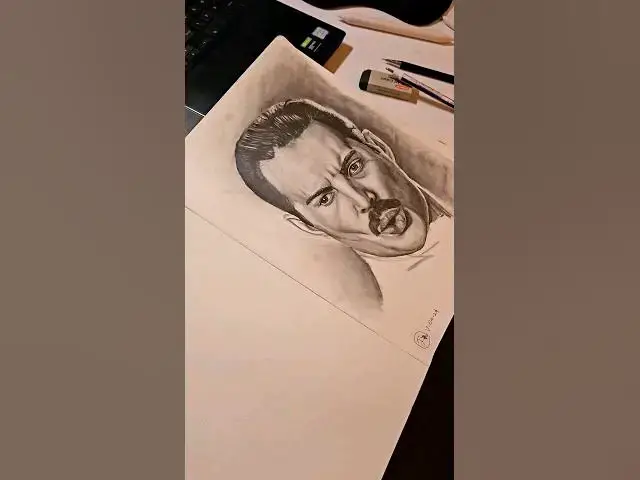 Video thumbnail for Freddie Mercury Drawing #art
