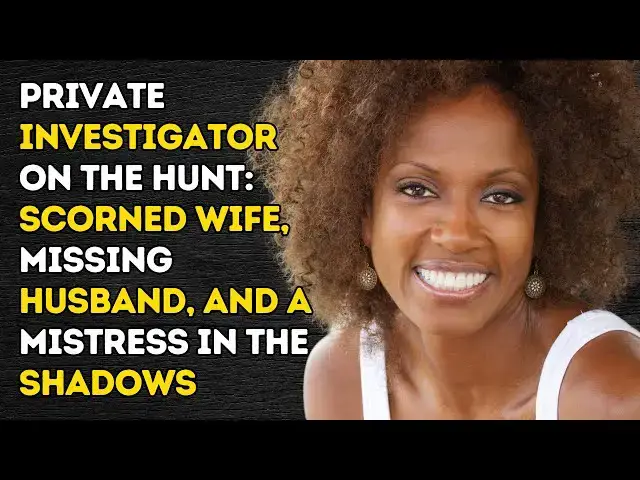 'Video thumbnail for Private Investigator on the Hunt: Scorned Wife, Missing Husband, and a Mistress in the Shadows'