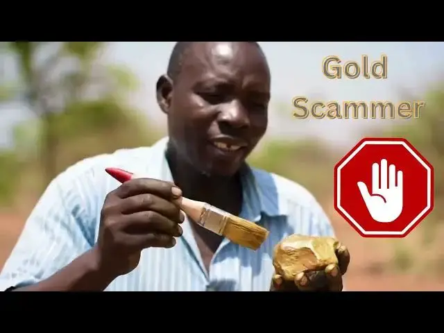 Video thumbnail for Gold Scammer Painting Rocks Gold 🚨