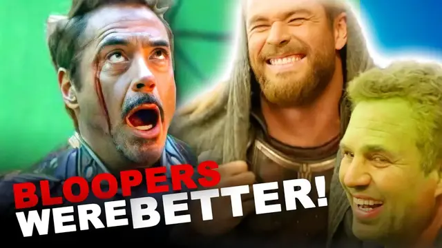 'Video thumbnail for Bloopers That'll Change The Way You See The MCU'