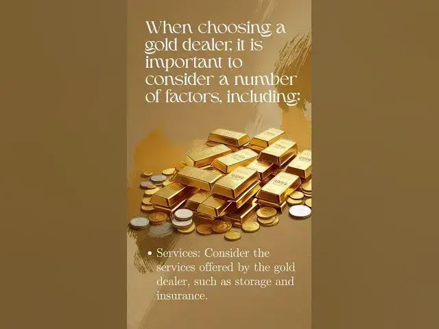 Video thumbnail for Top 5 Gold Dealers in Singapore #bullion #gold