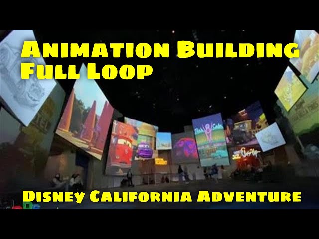 Video thumbnail for Animation Building Full Loop - Disney California Adventure - Disneyland Resort 2022