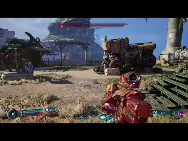 'Video thumbnail for Borderlands 4 - To The Limb It: Follow Leggies Talk To Topper | Open Barn | Kill The Beasts Gameplay'