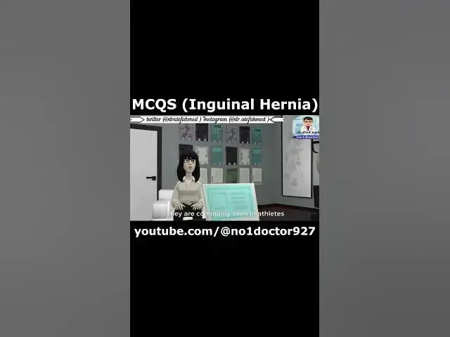 Video thumbnail for MCQS Inguinal Hernia 15 #shorts #hernia #mcqs #trending #doctor #medical_exam #medical_exam #surgery