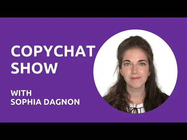 'Video thumbnail for Tips for persuading your audience to fall in love with your service or product with Sopha Dagnon'