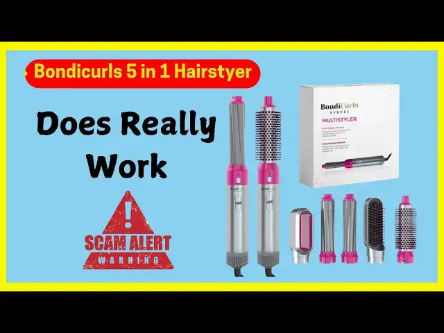 Video thumbnail for Bondicurls 5 in 1 Hairstyler Reviews Consumer Reports:Before Buy Check Bondi curls Is Scam Or Legit?