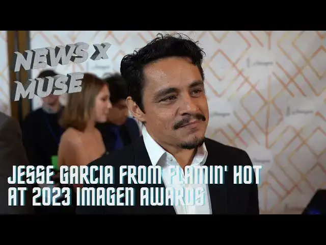 'Video thumbnail for Jesse Garcia from Flamin' Hot at 2023 Imagen Awards'
