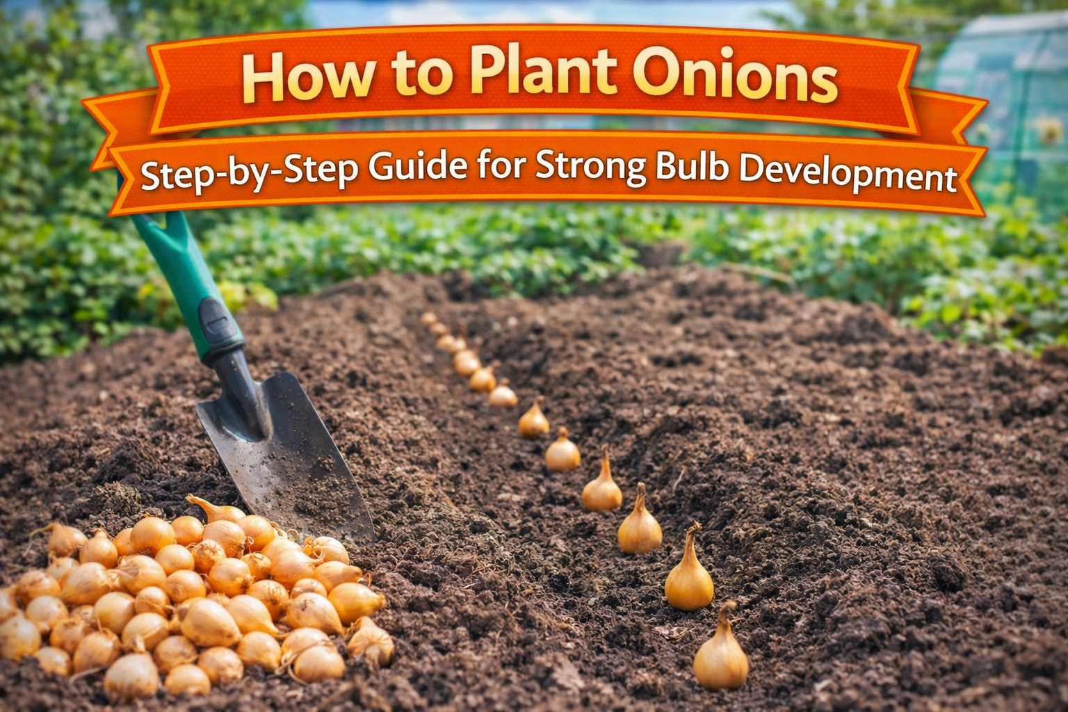 Video thumbnail for How to Plant Onions | Step-by-Step Guide for Strong Bulb Development