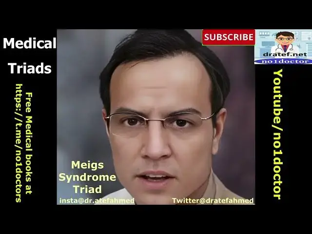 Video thumbnail for Meigs Syndrome Triad/Medical Triads/Medical Mnemonics /#shorts/Medical students/Frcs/Usmle/no1doctor