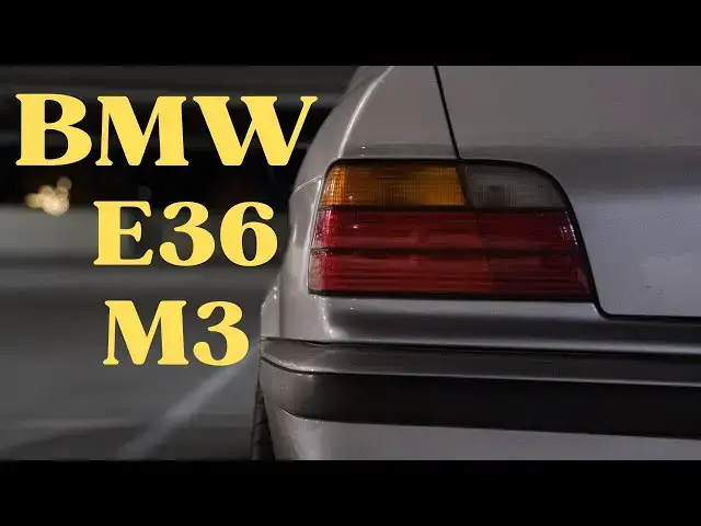 'Video thumbnail for BMW E36 M3 from 1999'
