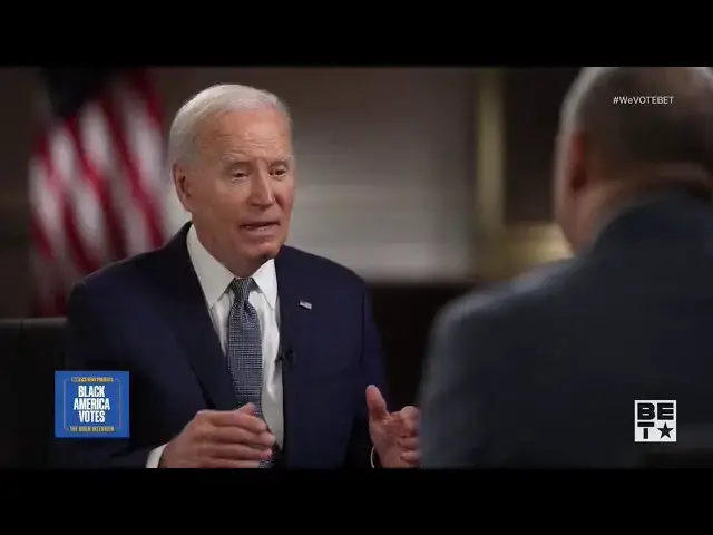 Video thumbnail for 'The Black Man' - Joe Biden Shocks Host In Insane Interview