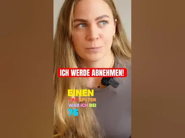 Video thumbnail for Ich werde ABNEHMEN! #abnehmenohnediät #abnehmen #leichtabnehmen