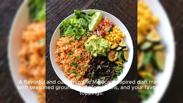 Video thumbnail for Burrito Bowls Recipe