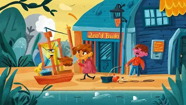 Video thumbnail for Leo's Brush: From Port to Street - A Tale of Art and Discovery