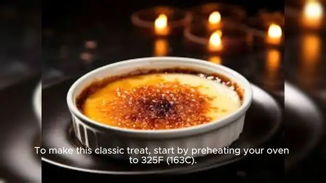 'Video thumbnail for Creme Brulee recipe '