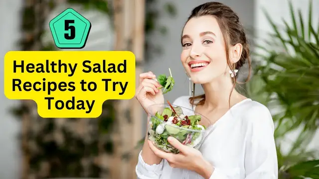 Video thumbnail for Delicious and Nutritious: 5 Healthy Salad Recipes to Try Today