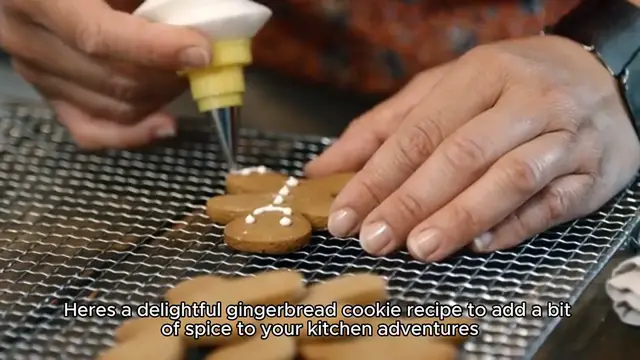 'Video thumbnail for Gingerbread cookies recipe '