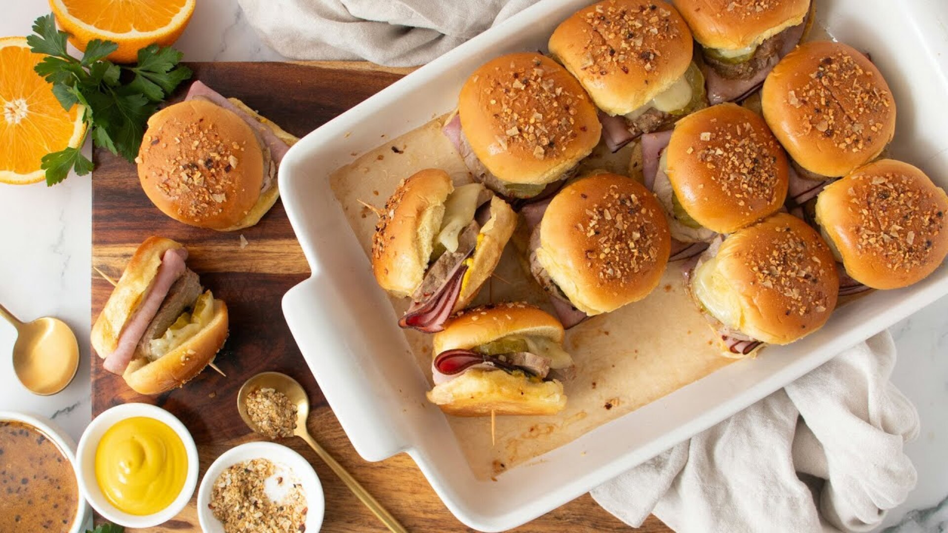 Video thumbnail for Take A Shortcut With These Cuban Sliders With Our Quick Mojo Pork