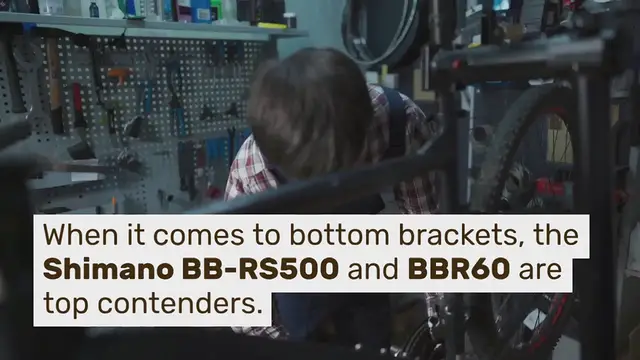 Video thumbnail for Shimano Bottom Bracket BB-RS500 vs BBR60