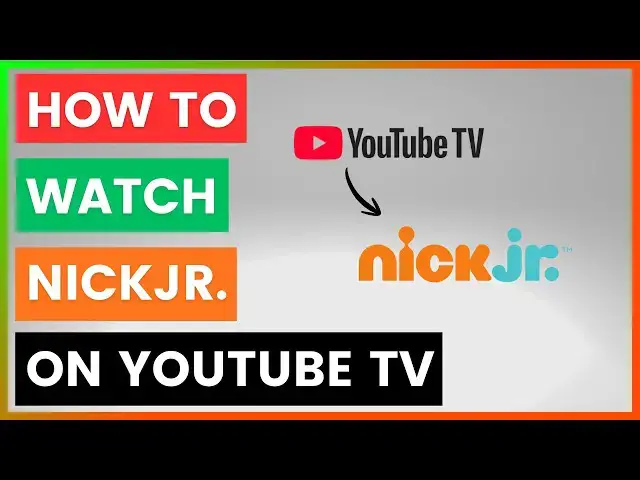 Video thumbnail for How To Watch NickJr. On YouTube TV? [in 2026]