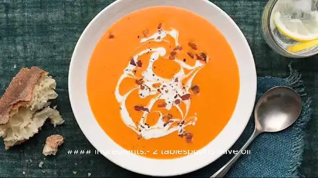 Video thumbnail for tomato bisque recipe