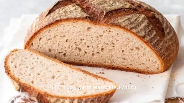 Video thumbnail for gluten free bread recipe