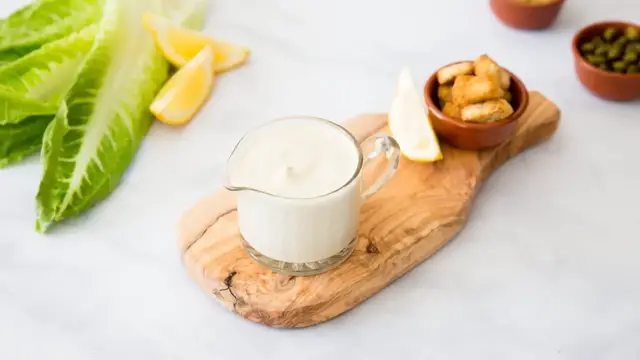 Video thumbnail for Vegan Caesar Salad Dressing Recipe