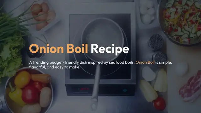 Video thumbnail for Flavorful & Tender Onion Boil Recipe