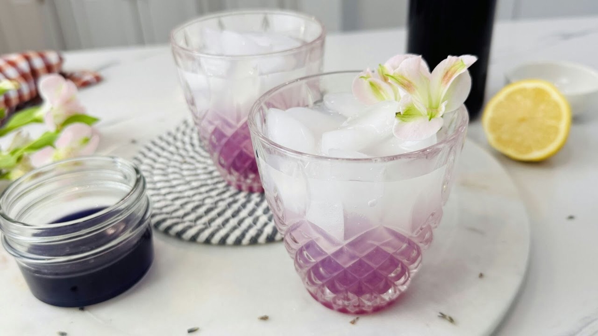 Video thumbnail for Homemade Lavender Syrup Recipe