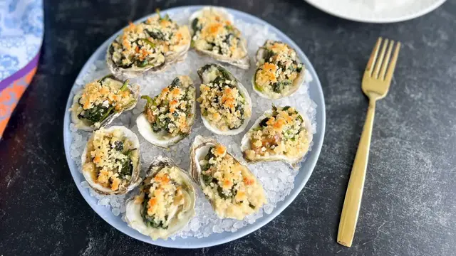 'Video thumbnail for Classic Oysters Rockefeller Recipe'