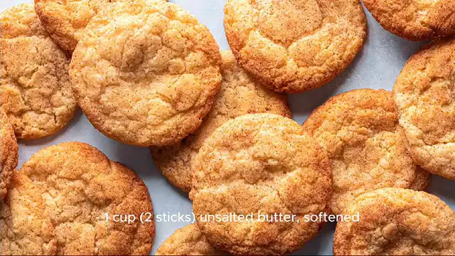 Video thumbnail for snickerdoodle cookie recipe