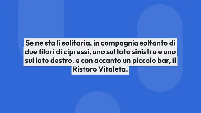 Video thumbnail for CAPPELLA DELLA MADONNA DI VITALETA A SAN QUIRICO D'ORCIA