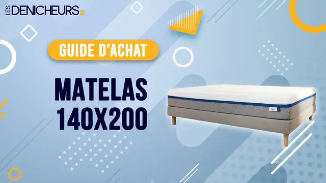 Video thumbnail for 👓 MEILLEUR MATELAS 140X200 (2023) - Comparatif & Guide d'achat