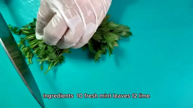 Video thumbnail for Mocktail recipe