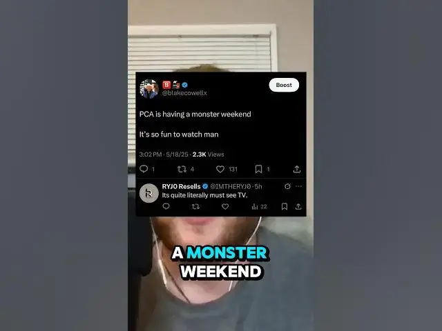 Video thumbnail for PCA is must see TV #chicagocubs #cubs #mlbb #mlb #baseball #sports #mlbbcontentcreator #mlbbcreator