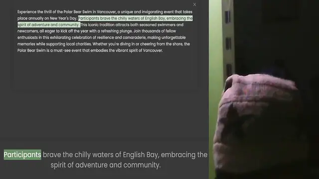 Video thumbnail for place annually on New Year's Day. Participants brave the chilly waters of English Bay, embracing the spirit of adventure and community. This iconic tradition attracts both seasoned swimmers and newcomers, all eager to kick off the year wi