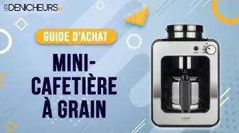 Video thumbnail for 👓 MEILLEUR MINI CAFETIÈRE À GRAIN - Comparatif & Guide d'achat