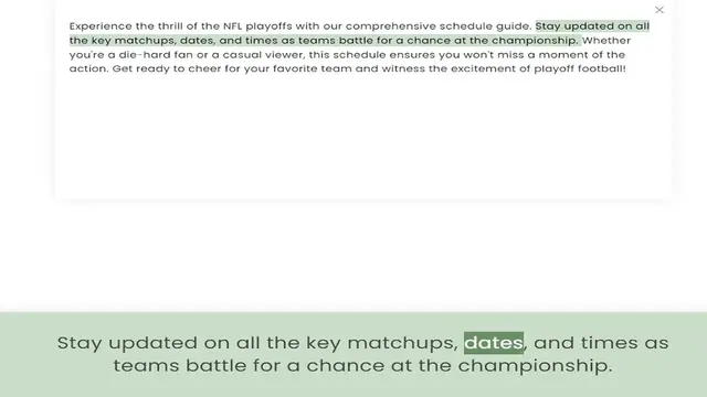 Video thumbnail for the key matchups, dates, and times as teams battle for a chance at the championship. Whether you're a die-hard fan or a casual viewer, this schedule ensures you won't miss a moment of the action. Get ready to c