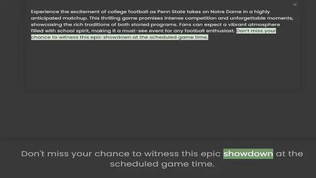 Video thumbnail for anticipated matchup. This thrilling game promises intense competition and unforgettable moments, showcasing the rich traditions of both storied programs. Fans can expect a vibrant atmosphere filled with school spirit, making it a must-see