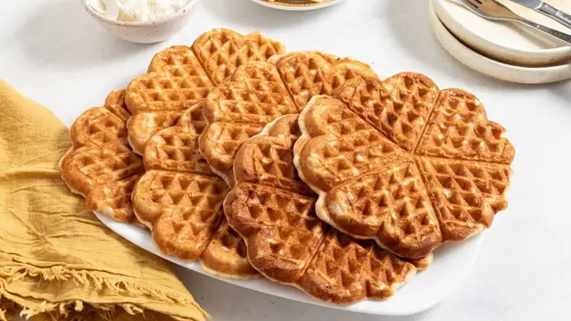 'Video thumbnail for Coconutty Vegan Waffles Recipe'
