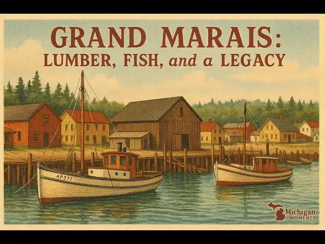 'Video thumbnail for Grand Marais: Lumber, Fish, and a Legacy'