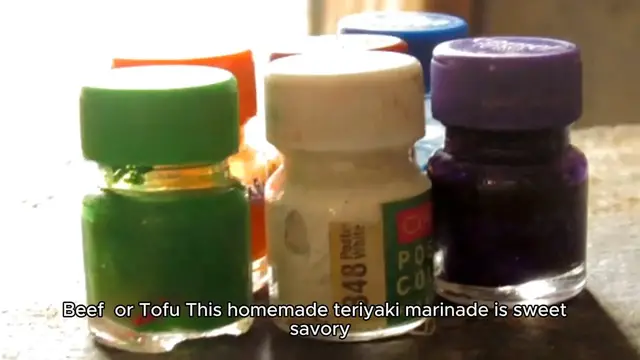 Video thumbnail for teriyaki marinade recipe
