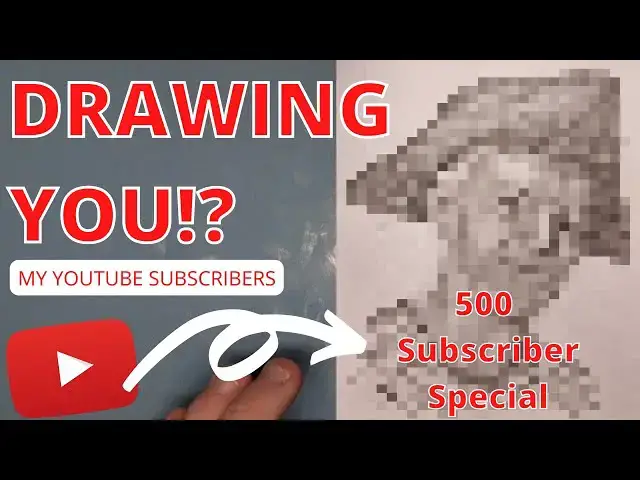 Video thumbnail for Drawing YOU!?  DRAWING MY SUBSCRIBERS!