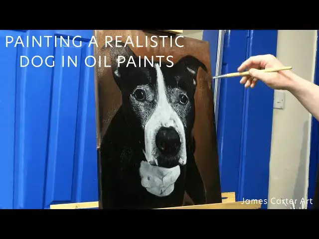 Video thumbnail for Painting A Realistic Dog In Oil Paints