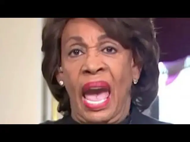 Video thumbnail for Maxine Waters Meltdown - Goes Insane On Live Television