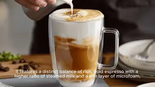Video thumbnail for Flat White - Espresso with a higher ratio of steam