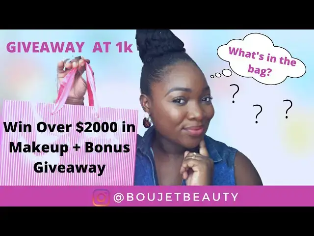 Video thumbnail for 1K GIVEAWAY: OVER $2000 IN PRIZES MAKEUP/SKINCARE/CASH