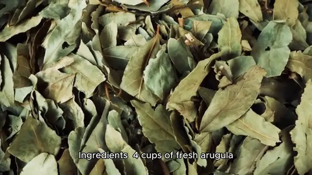 Video thumbnail for Arugula salad recipe