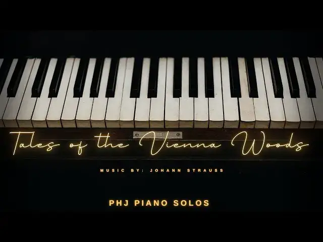 Video thumbnail for TALES OF THE VIENNA WOODS | Peaceful Piano Edition [Amazing]